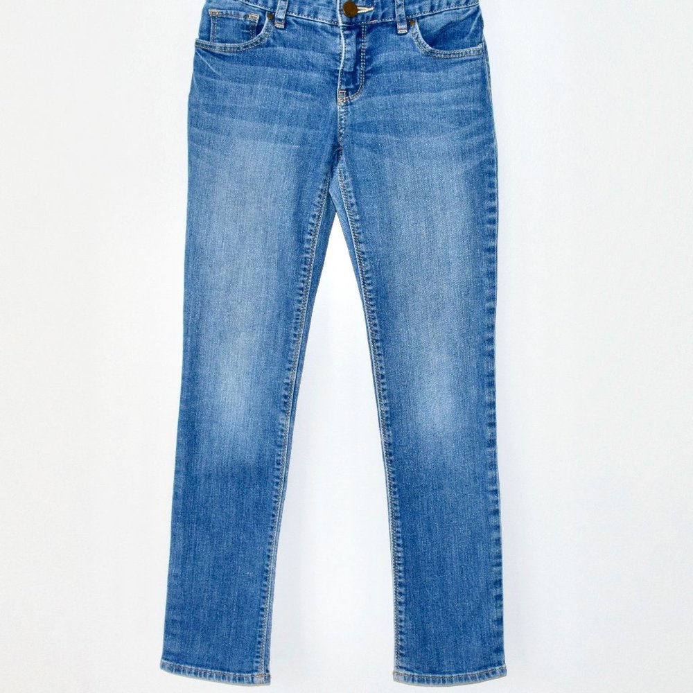 Gap Kids Super Skinny Denim Adjustable Waistband Jeans - Size 10 Regular